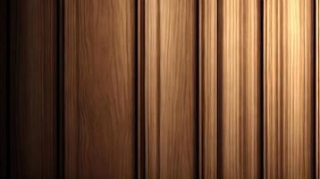 Wooden texture. Vector illustration. Realistic wooden background with horizontal stripes. AI Generative photo