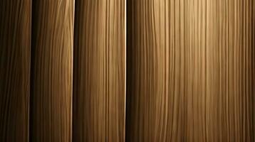 Wooden texture. Vector illustration. Realistic wooden background with horizontal stripes. AI Generative photo