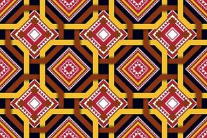 geométrico étnico oriental sin costura modelo tradicional diseño para tela,alfombra,ropa,fondo,papel tapiz,envoltura,vector ilustracion.azteca bordado estilo. vector