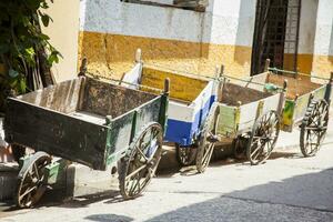 Traditional wagon in Cartagena de Indias photo