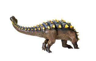 ankylosaurus dinosaur , isolated background photo