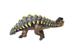 Ankylosaurus dinosaurio , aislado antecedentes foto