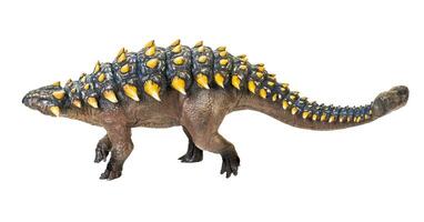 Ankylosaurus dinosaurio , aislado antecedentes foto