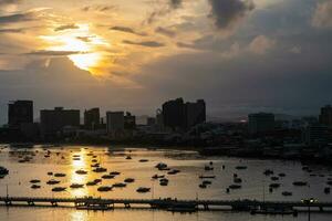 Viewpoint Pattaya Beach in Pattaya city Chonburi,Thailand photo