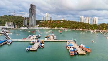 aéreo ver de Pattaya , Tailandia foto