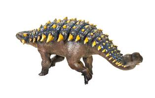 Ankylosaurus dinosaurio , aislado antecedentes foto