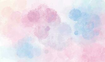hand painted watercolor vector background