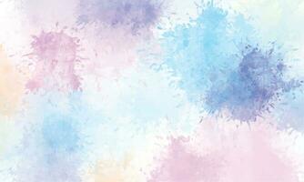 Vector colorful abstract watercolor background