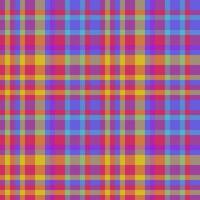 Fabric tartan textile of check texture background with a vector plaid pattern seamless.