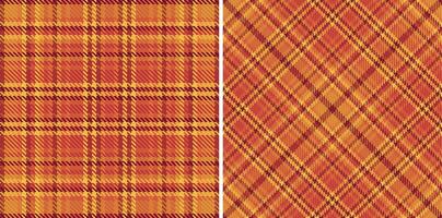 Textile background check of pattern plaid tartan with a texture fabric seamless vector. vector
