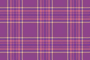 Pattern tartan check of plaid background texture with a fabric seamless textile vector. vector