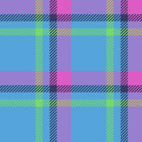 Fabric texture check of vector textile pattern with a background seamless tartan plaid.