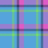 Fabric texture check of vector textile pattern with a background seamless tartan plaid.