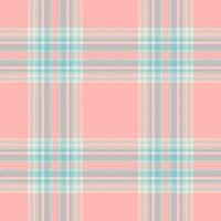 Textile plaid seamless of background check pattern with a texture vector tartan fabric.