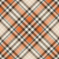 Plaid pattern vector. Check fabric texture. Seamless textile design for clothes, paper print. vector