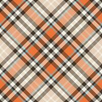 Plaid pattern vector. Check fabric texture. Seamless textile design for clothes, paper print. vector