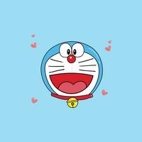 doraemon vector ilustración