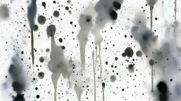 Black Splash Art Watercolor Painting vector