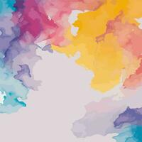 Abstract watercolor vintage illustration background photo