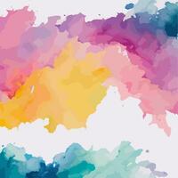 Abstract watercolor vintage illustration background photo