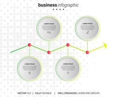 Infographic design template with place for your data. Vector illustration.
