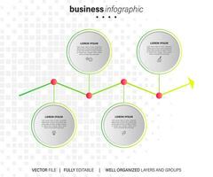 Infographic design template with place for your data. Vector illustration.