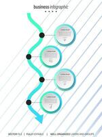 creativo concepto para infografía con 4 4 pasos, opciones, partes o procesos. negocio datos visualización. vector