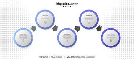 Modern vector flat illustration. Line infographic numbers template with four elements, icons. Timeline designed for business, presentations, web design, interface, diagrams with 4 steps