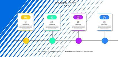 Infographic design template with place for your data. Vector illustration.