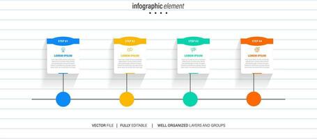 Infographic design template with place for your data. Vector illustration.