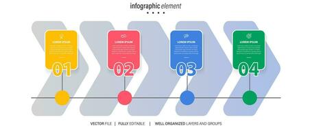 Set of infographic elements data visualization vector design template. Can be used for steps, options, business process, workflow, diagram, flowchart concept, timeline, marketing icons, info graphics.