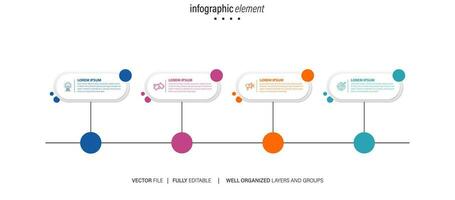 Set of infographic elements data visualization vector design template. Can be used for steps, options, business process, workflow, diagram, flowchart concept, timeline, marketing icons, info graphics.