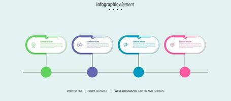 Set of infographic elements data visualization vector design template. Can be used for steps, options, business process, workflow, diagram, flowchart concept, timeline, marketing icons, info graphics.