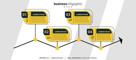 vector infografia cronograma diseño modelo con 3d papel etiqueta, integrado círculos antecedentes. cronograma infografía diseño vector y márketing iconos