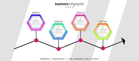 Best infographic templates. Presentation slides set. Circle diagrams, timelines, light bulb, puzzle brain head, brush stroke banners. Medicine, education, ecology, business infographics. vector