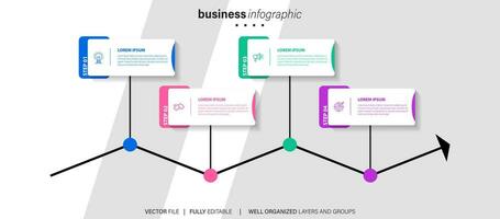 Set of infographic elements data visualization vector design template. Can be used for steps, options, business process, workflow, diagram, flowchart concept, timeline, marketing icons, info graphics.