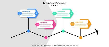 Set of infographic elements data visualization vector design template. Can be used for steps, options, business process, workflow, diagram, flowchart concept, timeline, marketing icons, info graphics.