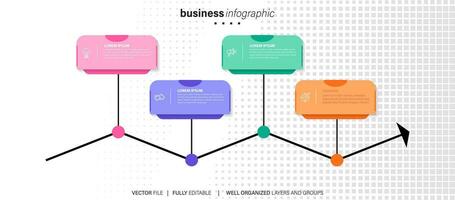 Colorful statistics or economy concept infographic charts set. Business design elements for presentation slide templates. For corporate report, advertising, leaflet layout and poster design. vector