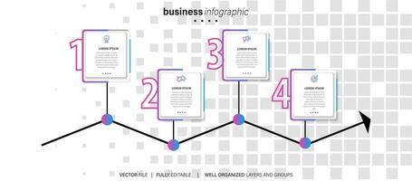 vistoso Estadísticas o economía concepto infografía cartas colocar. negocio diseño elementos para presentación diapositiva plantillas. para corporativo informe, publicidad, folleto diseño y póster diseño. vector