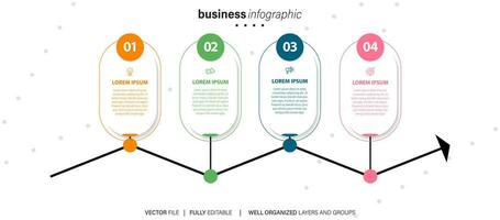 Set of infographic elements data visualization vector design template. Can be used for steps, options, business process, workflow, diagram, flowchart concept, timeline, marketing icons, info graphics.