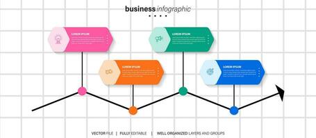 Set of infographic elements data visualization vector design template. Can be used for steps, options, business process, workflow, diagram, flowchart concept, timeline, marketing icons, info graphics.