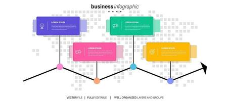 Infographic elements data visualization vector