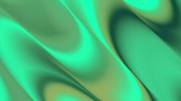 groen kleding stof studie vloeistof hellingen achtergrond abstract animatie hd 2d 4k.mp4 video