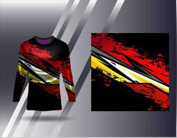 Deportes jersey y camiseta modelo Deportes diseño para fútbol americano carreras juego de azar jersey vector