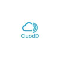 Cloud D logo design and creative logo design. d cloud logo design vector