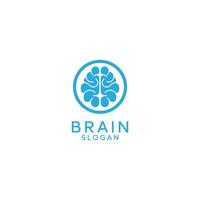 Human Brain Vector Line Icon