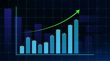 business graph chart vector