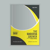 Creative Annual Book Cover Design Template For Your Business vector