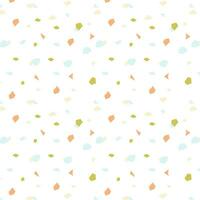 Colorful terrazzo abstract background seamless pattern. vector