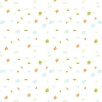 Colorful terrazzo abstract background seamless pattern. vector